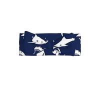 Various Sea Fish Pattern Baby bow headband, a hair accessory for newborns and infants, suitable for babies 0-6 months old