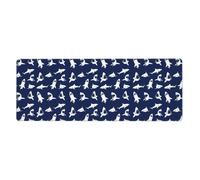Various Sea Fish Pattern Mouse Pad 12x31.5in - Extra-Large Desk Mat