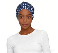 Various Sea Fish Pattern Print Women Turban Hat Stretch Printed Head Wrap Pull On One Size Daily Style Elegant Gifting