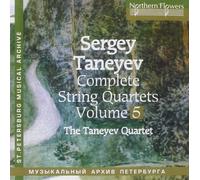 Various - Sergey Taneyev - Complete String Quartets Vol. 5. Quartet No.2 [CD]