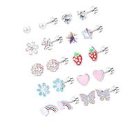 Various Shape Earrings Alloy Texture Suitable for Women Comfortable Wear Perfect for Daily and Formal Occasions Lovely Earrings for Girls