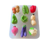 Various Shape Silicone Baking Molds Crafting Fruit Accessories for Jewelry Soap Making Easy Release Silicone Molds