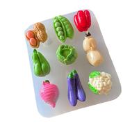 Various Shape Silicone Baking Molds Crafting Fruit Accessories Moulds for Handmade Jewelry Soap Making Jewelry Epoxy Molds