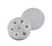 Various Shapes Dices Fillet Square Triangle Mold Crystal Epoxy Resin Mold Digital Game Silicone Art Dices