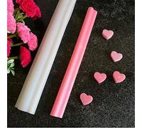 Various Shapes DIY Long Tube Mousse Dessert Silicone Mold Square Plum Moon Heart Haped Five Pointed Star Handmade Candle Soap Template Baking Mould, Cake Decorating Tool, Kitchen Craft Decorations