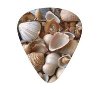 Various shells Printed Guitar Picks 12-Piece Set - Comfortable, Versatile Plectrum for All Guitar Styles & Players