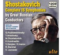 Various - Shostakovich Complete 15 Syms + Mravinskys 10th Deluxe [CD]