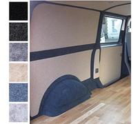 Various Size 4 1.4m Wide Way Stretch Van Camper Conversion Lining Pliable Carpet includes Trimfix Adhesive (Anthracite, 10m x 1.4m)