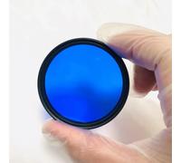 Various sizes 58mm round 450nm and 800nm IR high pass filter blue glass QB19 for camera photography(82mm)