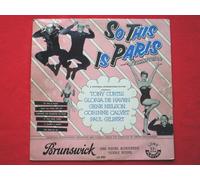 Various - So This Is Paris 10"LP Brunswick LA8701 EX/VG 1955 10 inch LP with Tony Curtis, Gloria De Haven & Gene Nelson