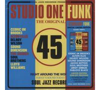 Various-Soul & Funk Studio One Funk - Clear Vinyl - Sealed UK 2-LP Double vinyl album record SJRLPC972 Soul Jazz 2023