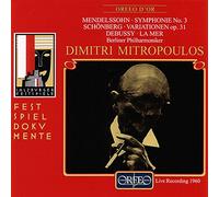 Various - Symphony No. 3/Variations/La Mer (Mitropoulos, Bpo)