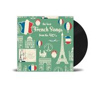 Various - The best French Songs from the 40's Vinyl - Édith Piaf , Charles Trenet , Juliette Gréco [VINYL]
