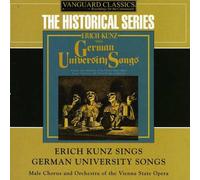 Various - [The Historical Series] Erich Kunz Sings German University Songs