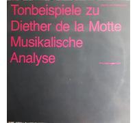 Various - Tonbeispiele Zu Diether De La Motte - Musikalische Analyse