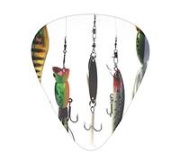 Various Type Of Fishing Baits Guitar Pick 12 Pieces Guitar Accessories Guitar Pickup Suitable For Guitar Yukriri And Other
