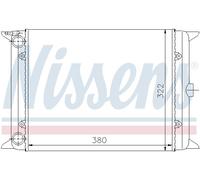 NISSENS 65140 Engine radiator