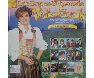 Various - Various - Die Super-Hitparade Der Volksmusik - Die Hits Des Jahres 1989 - Polystar - 841 835-1, Freizeit Revue Music - 841 835-1