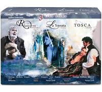 Verdi: La traviata / Rigoletto / Tosca [New Blu-ray]