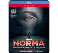 Norma: Royal Opera House (Pappano) Blu-Ray (2017) Alex Ollé cert E NEW