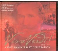Various - Viva Verdi 1813-1901 - 100th Anniversay Celebration - 2 CD Sampler; Biography; Guide to the Operas; Complete Catalogue