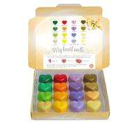 Various Wax Melts Gift Set - 16 x 0.21 Ounce Different Wax Melt Scents to Try, Includes - Pine, Coffee, Eucalyptus, Pumpkin, Lavender, Lilac, Apple, Lilac, Vanilla, Coconut, Lemon and More