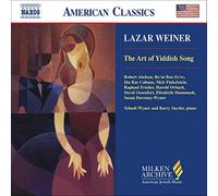 Various - WEINER: The Art of Yiddish Song