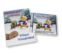 Various - Winter Wunderland - Weihnachtslieder für Kinder [CD + Malbuch + Liedertexte]