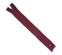 Various Zips Closed End No3 Craft Zips Fasteners 16 Colours Buy 1 2 4 8 16 120D, Burgundy Wine 175mm 7 Inch, 1