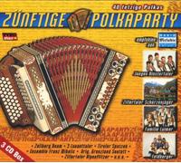 Various - Zünftige Polkaparty - 40 fetzige Polkas -3-CD Box