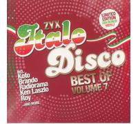 VARIOUS - ZYX Italo Disco: Best Of Vol 7 - RED & WHITE VINYL 2XLP