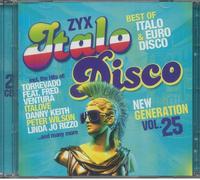 VARIOUS - ZYX Italo Disco New Generation Vol 25 - CD (Mixed 2xCD)