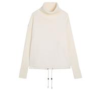 Varley Hannah High-neck Stretch-jersey Sweatshirt - Ecru - L (UK14 / L)