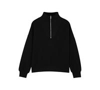 Varley Hawley Half-zip Stretch-jersey Sweatshirt - Black - S (UK8-10 / S)