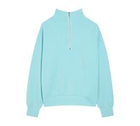 Varley Hawley Half-zip Stretch-jersey Sweatshirt - Light Blue - M (UK12 / M)