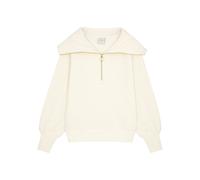 Varley Vine Cream Half-zip Jersey Sweatshirt, Sweatshirt, Cream - M