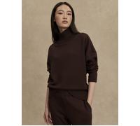 Varley Women's Barker High Neck Sweat - Coffee Bean - Brown - Size: Small