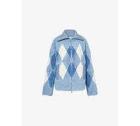 Varley Womens Varley Franca Relaxed-Fit Sherpa Jacket Ashley Blue XS