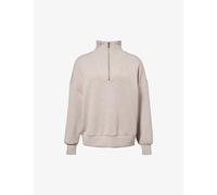 Varley Womens Varley Hawley Relaxed-Fit Stretch-Woven Sweatshirt Taupe Marl M