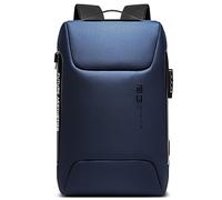 VARLIVOO Fashion USB Port Men Backpack Anti Theft Password Lock Daypack Men Knapsack 15.6" inch Laptop Backpack Business College Travel Commute Waterproof Polyester Blue
