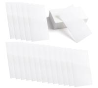 VARMDUKKE 100PCS Perm Papers for Hair, Disposable Salon Hair End Wrap Papers, High-Temperature Resistant Perm Roller Papers, Hairstyling Curling Tools for Professional, Home Cold Hot Perms - White