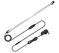 VARMHUS LED Aquarium Light, Color Changing Submersible Fish Tank Light with Timer for Sunrise and Sunset (71cm, Blue+White)