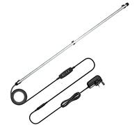 VARMHUS LED Aquarium Lighting, White and Blue Color Changing Submersible Fish Tank Light with Small Simple Timer for Sunrise and Sunset (Blue+White 112cm)