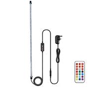 VARMHUS LED Aquarium Lighting with Remote Controller - Custom Adjusts 13 Colors, Submersible Fish Tank Light with Simple Aquarium Timer for Sunrise and Sunset (RGB 93cm)