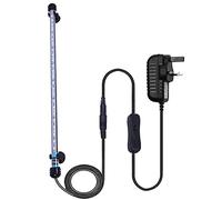 VARMHUS Submersible LED Aquarium Light, 48 cm Underwater Fish Lamp Waterproof Aquarium Lighting for Fish Tank (Blue and White Color)