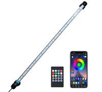 VARMHUS Submersible LED Aquarium Light,Fish Tank Light with Remote Controller&APP Control,DIY Full Spectrum Optional Color&Intelligent Timing and Dimming,29 Light Modes and 4 Music Modes RGB-58cm