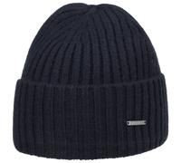 Stetson Varnell Cashmere Knit Hat Women/Men - Wool Beanie Winter with Cuff Autumn-Winter - One Size Navy
