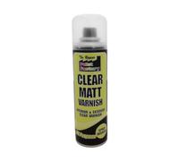 Varnish Spray Can 250ml Clear Matt X 2 Packs