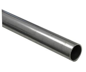 Varnished Cold-Pressed Steel Round Tube, (L)1M (Dia)16mm (T)1mm