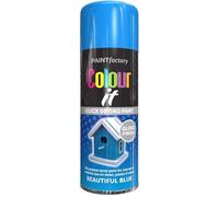 VARNOX All Purpose Blue Gloss Spray Paint 250ml - Quick Drying, High-Coverage Aerosol for Interior & Exterior Use on Metal, Plastic & Wood, Durable Smooth Finish (1PCS)